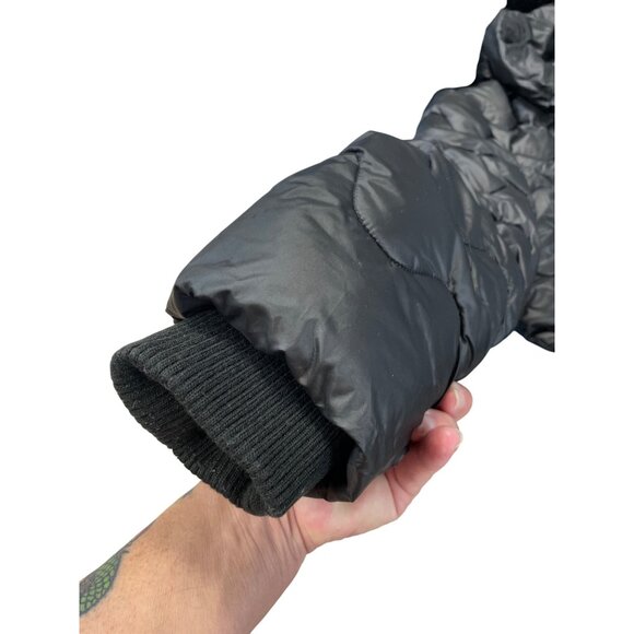 Gallery NY Womans black quiliter puffer faux fur hood winte coat size 3XL SKU 93 - Picture 4 of 14